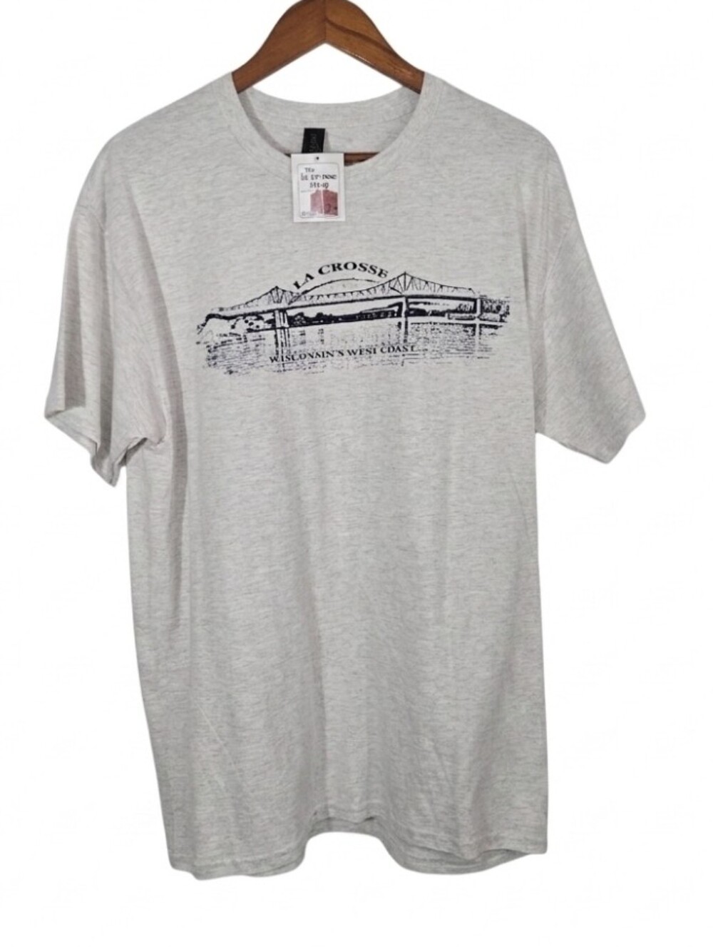 NWT Lacrosse, Wisconsion graphic tee